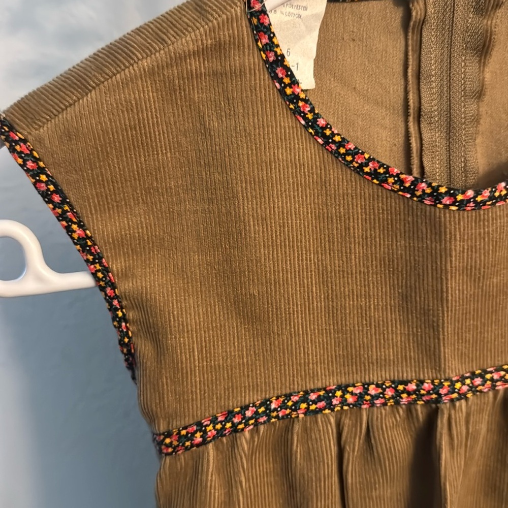 Kids Brown Dress vintage - Picture 2 of 9